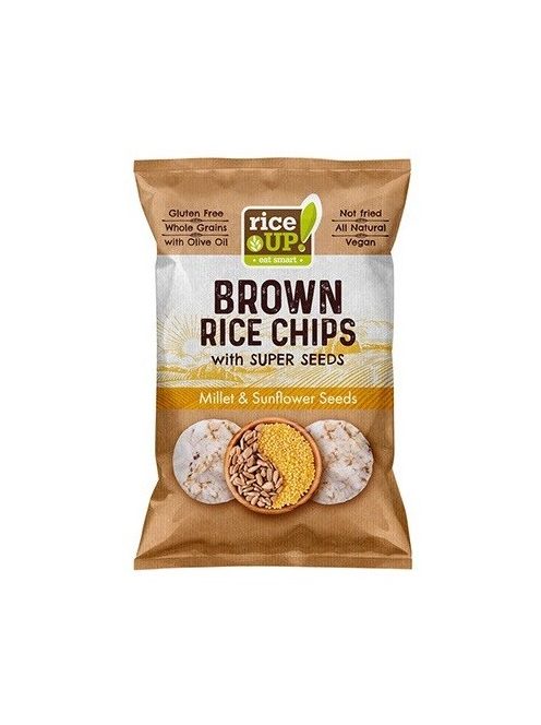 Rice Up Barnarizs Chips Köles-Napraforgó 25 g