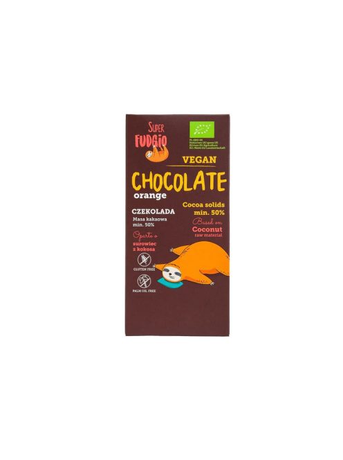 Fudgio Narancsos csokoládé Bio 80g 