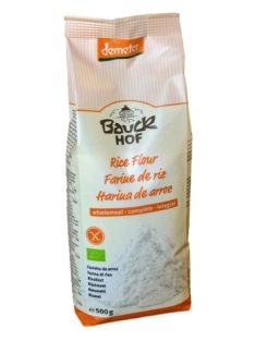   Bauckhof Bio teljes kiőrlésű rizsliszt - gluténmentes 500 g