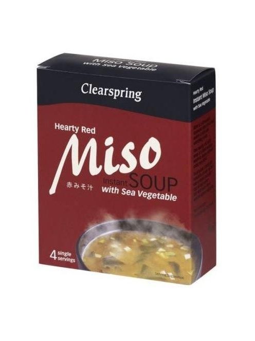 Clearspring Bio Misoleves Tengeri Zöldségfélékkel 40 g (4x10g)
