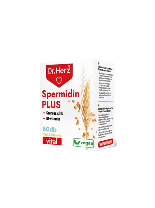 Dr. Herz spermidin+b1-vitamin+szerves cink kapszula 60 db