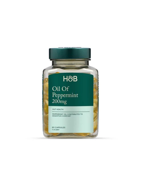 H&B Borsmenta olaj kapszula 200 mg 60 db 