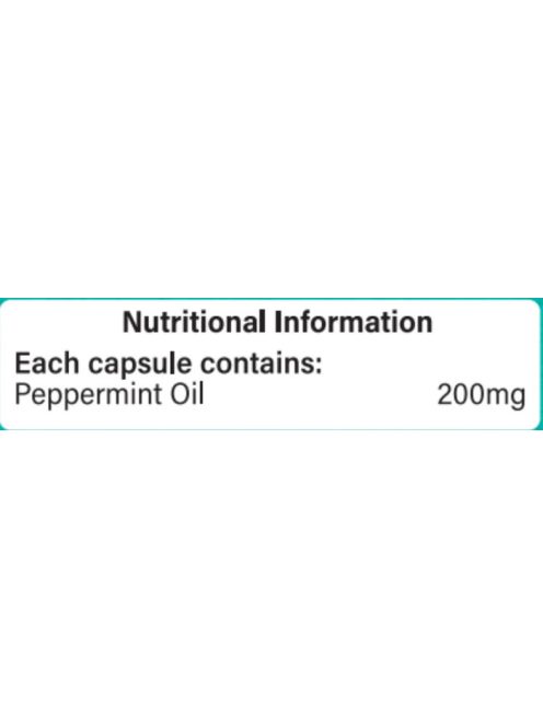 H&B Borsmenta olaj kapszula 200 mg 60 db 
