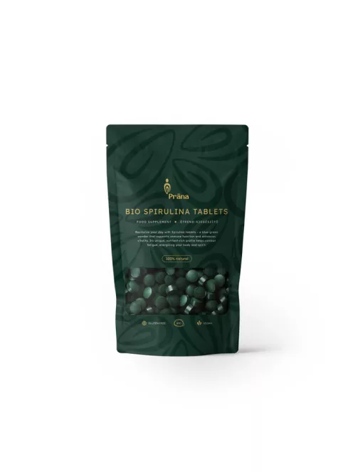 Prana Bio Spirulina (400mg) tabletta 125g 