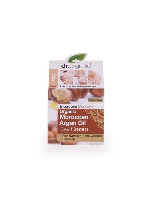 Dr. Organic Bio Argán olaj, Nappali krém 50 ml