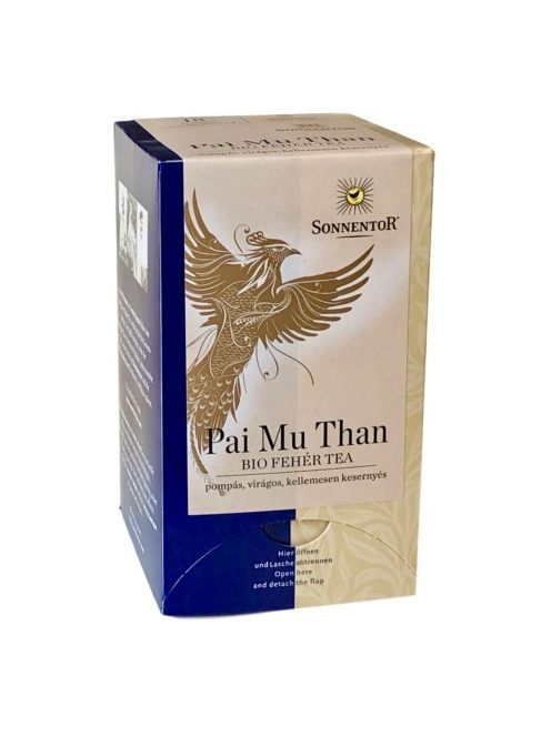 Sonnentor Bio Pai Mu Tan fehér tea - filteres 18 g