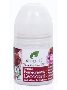   Dr. Organic Bio Gránátalma golyós dezodor- antioxidáns védelem (deo roll-on) 50 ml