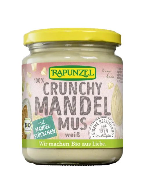 Rapunzel Ropogós fehér mandula krém Bio 250g 