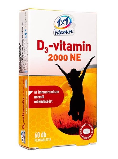 1x1 vitamin d3-vitamin 2000NE filmtabletta 60 db