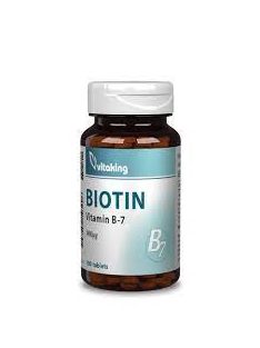 Vitaking Biotin B7-Vitamin Tabletta 100 db