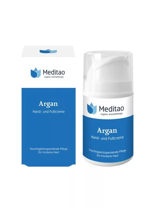 TAOASIS Meditao Argán Kéz- és Lábkrém, BIO 50 ml