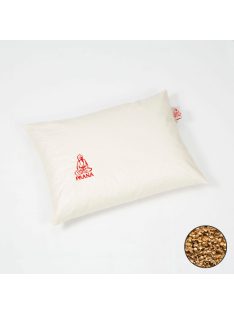   PRANA Párna Premium Bio köleshéj párna, 30x40 cm alvópárna kicsi, 100% pamut belső huzattal (csak párna)