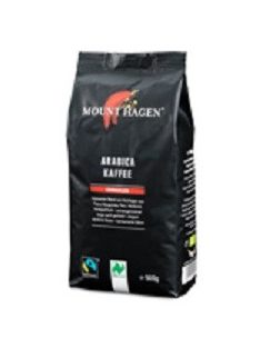   Mount Hagen Bio pörkölt kávé, Arabica őrölt, Fair Trade 500 g 