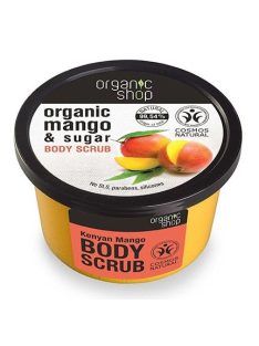   Organic Shop Bőrmegújító cukros testradír - Kenyai Mangó 250 ml