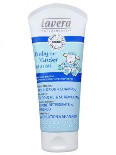 lavera Baba-Gy neutral fürdető és sampon VEGÁN 200ml 