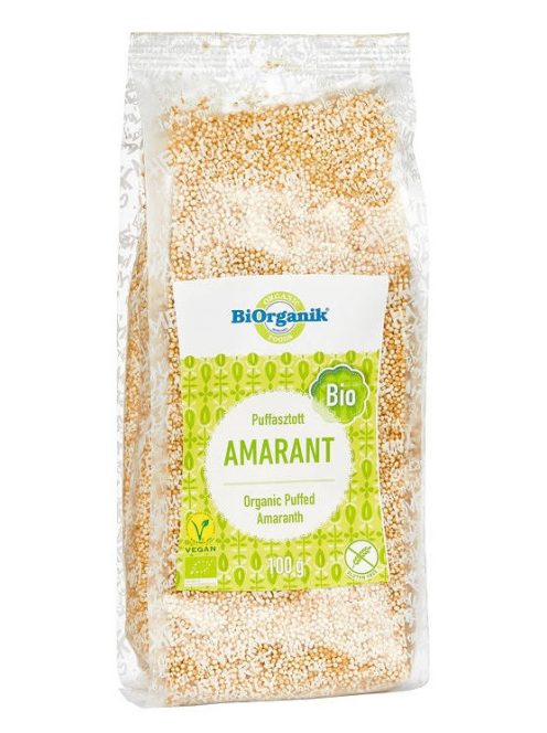 Biorganik Bio puffasztott (pattogtatott) amarant 100 g