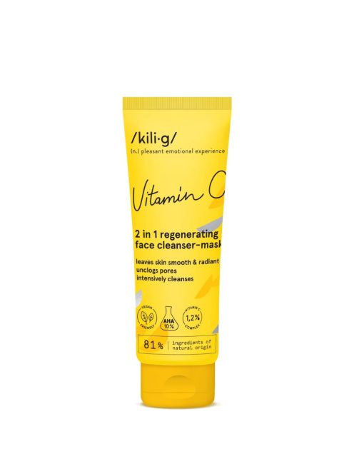 Kilig Regeneráló arctisztító és maszk C-vitaminnal 75ml