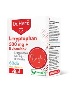 Dr. Herz l-tryptophan 500 mg+b-vitaminok kapszula 60 db