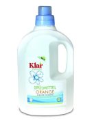 Klar Öko-szenzitív kézi mosogatószer narancs illattal 1,5 liter