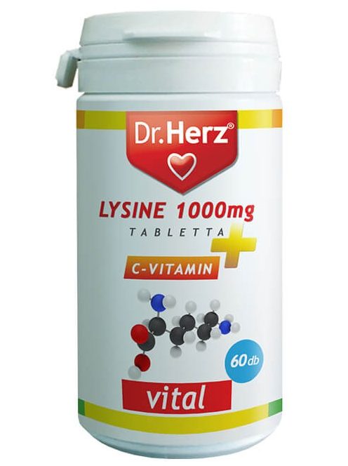 Dr. Herz Lysine-Hcl 1000mg tabletta 120 db
