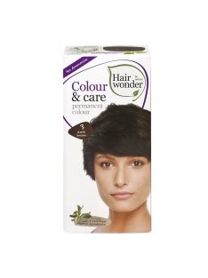   Hairwonder by nature hajfesték, Colour & Care 3. Sötétbarna 100 ml