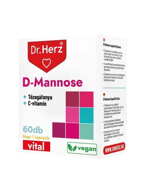 Dr.Herz D Mannosekapszula 60 db