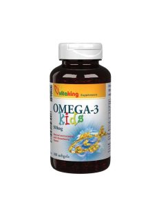   Vitaking Omega-3 500mg Kids Kapszula 100 db -- készlet erejéig, a termék lejárati ideje: 2026.05.01