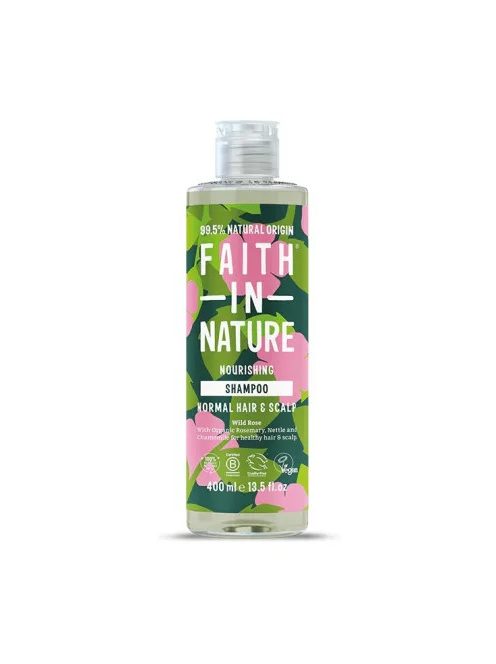 Faith in nature vadrózsa sampon 400 ml