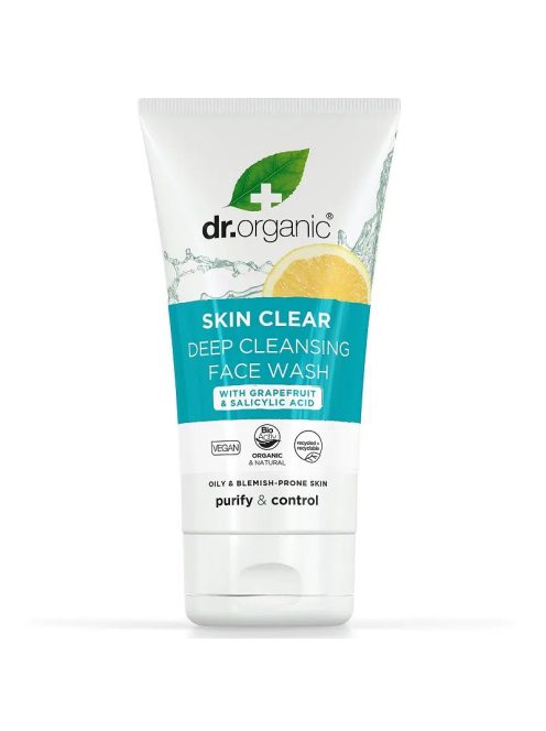 Dr. Organic Bio Skin Clear Mélytisztító arclemosó 5 az 1-ben 125 ml