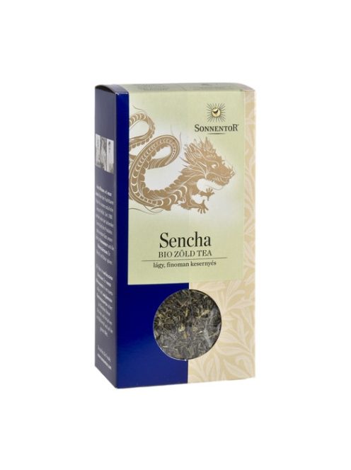 Sonnentor Bio Földes jellegű Sencha zöld tea - szálas 70g 