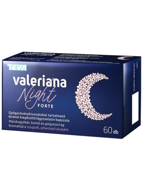 Valeriana Night Forte Kapszula 60 db