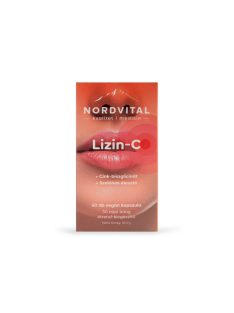 Nordvital Lizin-C 60 db vegán kapszula 