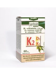 Jutavit K2+D3+K1 Vitamin Lágykapszula 60 db