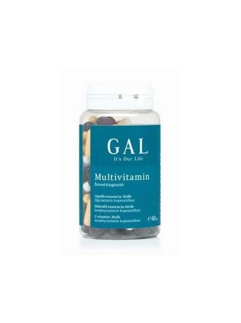 Gal multivitamin 30 adag étrend-kiegészítő 20g+22,9g+17,3g