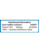 H&B B12-vitamin tabletta 1000 mcg 120 db 