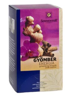 Sonnentor Bio Gyömbér energia tea - filteres 32.4 g 