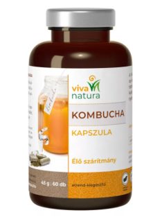 Viva natura kombucha étrend-kiegészítő kapszula 60 db