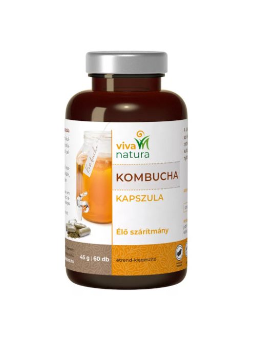 Viva natura kombucha étrend-kiegészítő kapszula 60 db