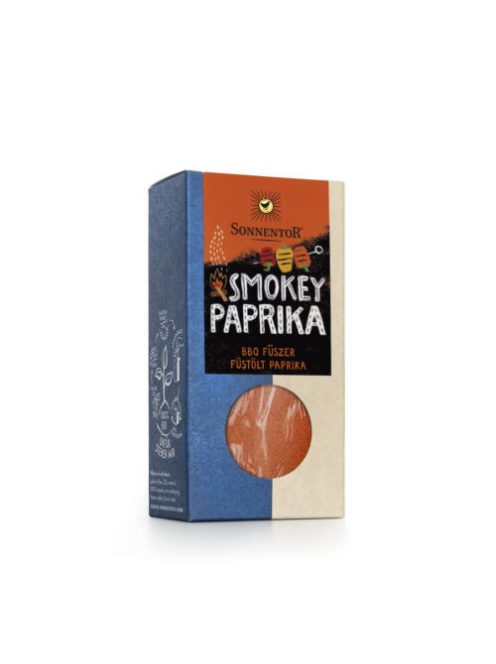 Sonnentor Bio Smokey Paprika, Füstölt paprika BBQ fűszer 70g 