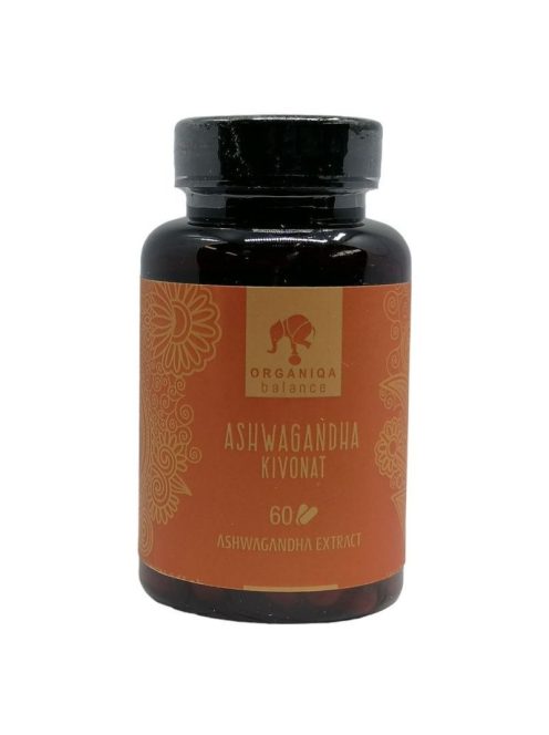 Organiqa Ashwagandha Kapszula 500mg 60 db