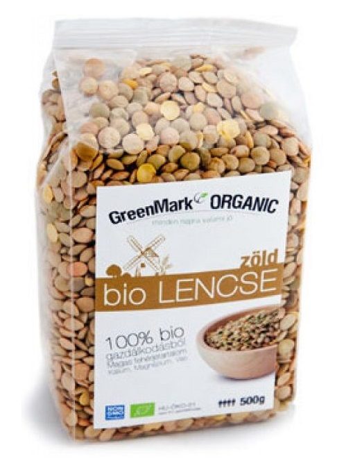 GreenMark Bio Lencse Zöld 500 g