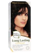 Hairwonder by HennaPlus női tartós hajfesték, barna árnyalat, espresso (3.37) (Long Lasting Colour, Espresso)