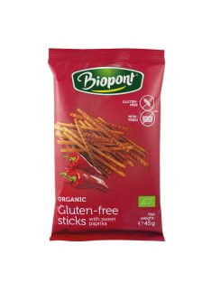 Biopont Bio Sóspálcika Paprikás Gluténmentes 45 g