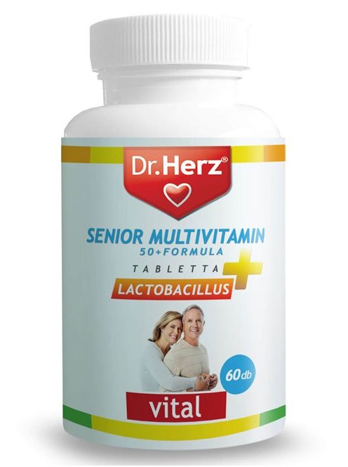 Dr. Herz Multivitamin Senior Tabletta 60 db