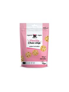 Kookie Cat Vanilla csoki darabokkal keksz Bio 100g 