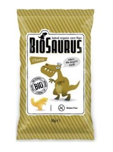Biopont Biosaurus Kukoricasnack Sajtos 50 g