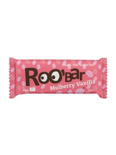 Roobar Raw Bio gyümölcsszelet eper-vanília 30g 