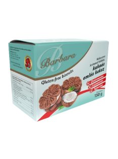   Barbara Kókuszos Krémmel Töltött Keksz - Gluténmentes 150 g