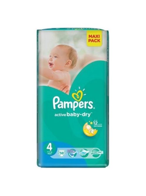 Pampers Active baby-dry 58 pelenka 