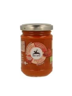   Alce Nero Bio pesto rosso szárított paradicsomszósz sajtokkal 130 g 